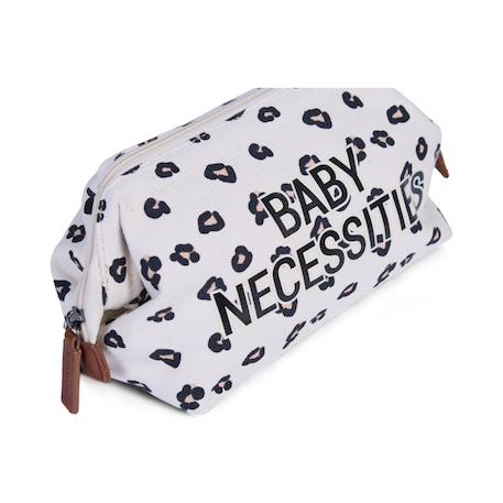 Trousse de toilette bébé Léopard+Noir or+Teddy blanc cassé+Teddy marron 5 - vertbaudet enfant 