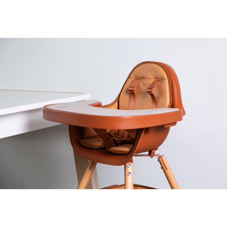 Coussin pour chaise haute jersey Cœurs+Nude 12 - vertbaudet enfant 