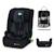Siège auto Kinderkraft SAFETY FIX 2 i-Size 76-150 cm isofix top tether + organisateur voiture Gris+Noir 7 - vertbaudet enfant 