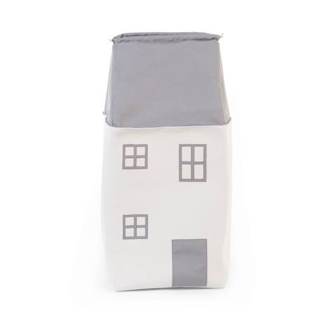 Coffre à jouets pour enfants Gris/blanc cassé 3 - vertbaudet enfant 