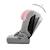 Siège auto Kinderkraft I-COMFY i-Size 76-150 cm protection latérale sps h-guard + organisateur voiture Rose 4 - vertbaudet enfant 