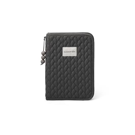 Protège carnet de santé wonderland Gris+Rose 1 - vertbaudet enfant 