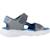 Sandales enfant garçon légère souple Gris ccbl+Gris et bleu+Noir 1 - vertbaudet enfant 