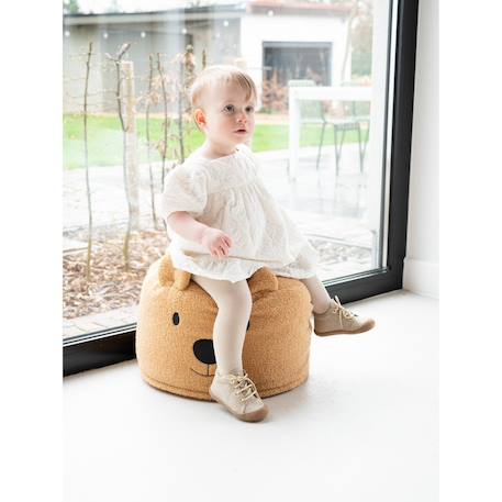 Pouf teddy Teddy marron 6 - vertbaudet enfant 