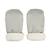 Moufles pour poussette universelles Gris chiné+Terracotta 1 - vertbaudet enfant 