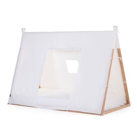 Toile pour lit tipi  90x200 cm Blanc 1 - vertbaudet enfant 