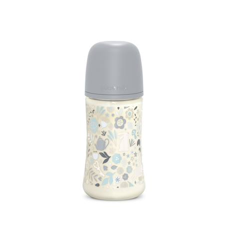 Biberon anti-colique 270 ml - débit moyen Wonderland bleu+Wonderland rose 1 - vertbaudet enfant 