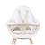 Coussin pour chaise haute jersey Cœurs+Nude 3 - vertbaudet enfant 