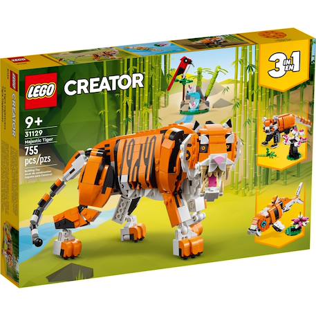 Lego creator - sa majesté le tigre - 31129 Multicolore 2 - vertbaudet enfant 