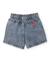 Short fille en denim Bleu 2 - vertbaudet enfant 