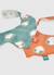 Pack de 2 bavoirs bandana coton imprimé pour bébé Multicolore 4 - vertbaudet enfant 