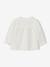 Blouse brodée bébé écru+ocre 2 - vertbaudet enfant 