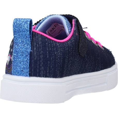 Baskets bébé fille Bleu nvmt+Rose pkmt 3 - vertbaudet enfant 