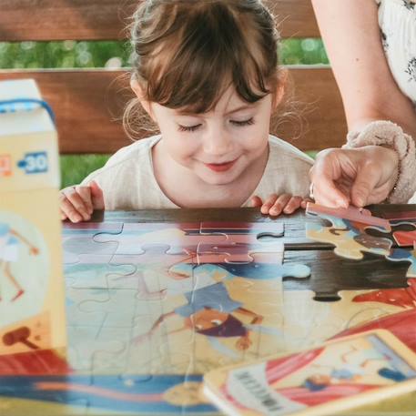 Puzzle et livre disney pinocchio Jaune 2 - vertbaudet enfant 