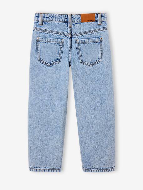 Jean droit garçon double stone 6 - vertbaudet enfant 