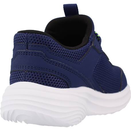 Baskets bébé garçon en textile Bleu nvy+Noir blk 3 - vertbaudet enfant 