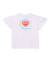 T-shirt en maille pour fille avec manche froncée Blanc 2 - vertbaudet enfant 