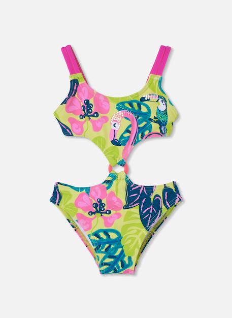 Maillot de bain à motifs upf 50+ Vert 1 - vertbaudet enfant 