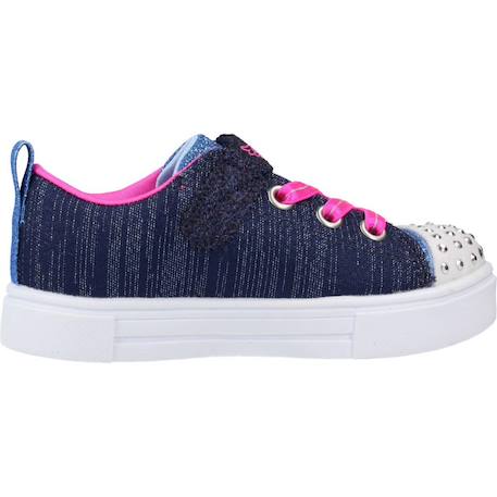 Baskets bébé fille Bleu nvmt+Rose pkmt 1 - vertbaudet enfant 