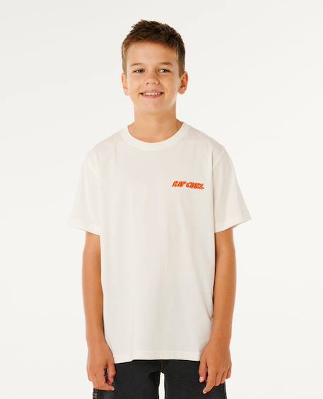 T-shirt à manches courtes eternal shred logo enfant Bone+Sunlight 1 - vertbaudet enfant 