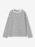 T-shirt manches longues fille bois de rose+écru 4 - vertbaudet enfant 