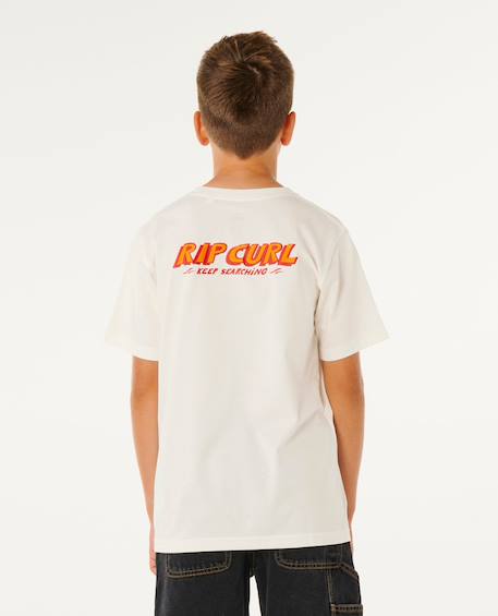 T-shirt à manches courtes eternal shred logo enfant Bone+Sunlight 4 - vertbaudet enfant 