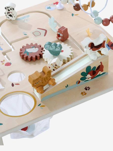 Table toboggan d'activités en bois FSC® Big Family 4 - vertbaudet enfant 