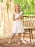 Robe fille broderie anglaise coton blanc 1 - vertbaudet enfant 