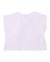 T-shirt en maille pour fille avec détail en relief Blanc 2 - vertbaudet enfant 