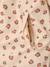 Combinaison de pluie imprimée à capuche bébé doublée polaire vanille+vieux rose 4 - vertbaudet enfant 