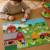 Puzzle géant ferme enfant 30 pièces avec livre éducatif Rouge 2 - vertbaudet enfant 
