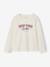 T-shirt manches longues fille écru 1 - vertbaudet enfant 