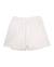 Jupe-short fille en maille avec boucle décorative Blanc 2 - vertbaudet enfant 