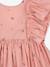 Robe Evia à volants rose 4 - vertbaudet enfant 