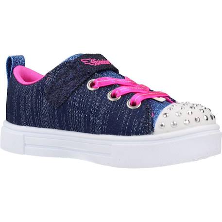 Baskets bébé fille Bleu nvmt+Rose pkmt 5 - vertbaudet enfant 