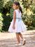 Robe de cérémonie motifs fleurs fille blanc+blanc imprimé+bleu clair+rose imprimé+rose pâle 7 - vertbaudet enfant 