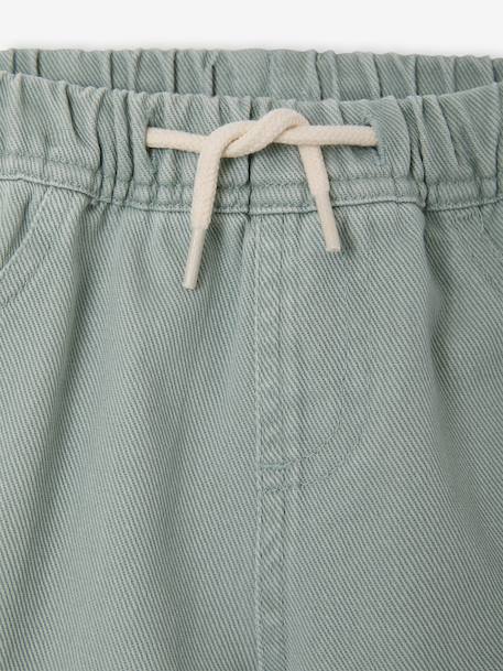 Pantalon balloon bébé garçon vert sauge 5 - vertbaudet enfant 