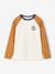 T-shirt manches longues garçon bordeaux+ocre+vert sauge 8 - vertbaudet enfant 