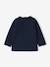 T-shirt bébé manches longues avec motif c½ur léopard écru+marine 8 - vertbaudet enfant 