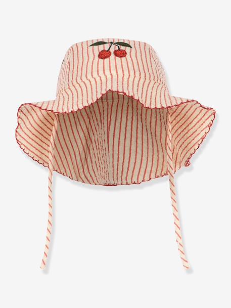 Chapeau soleil rose 1 - vertbaudet enfant 