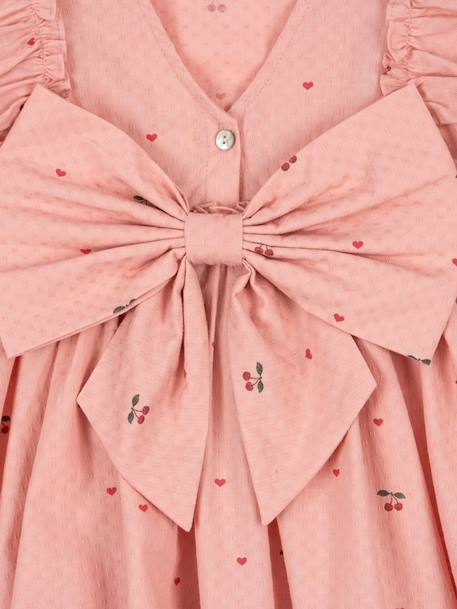 Robe Evia à volants rose 3 - vertbaudet enfant 