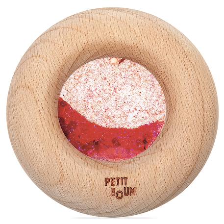 Hochet sensoriel donut calme Bleu+Jaune+Orange+Rose+Rouge+Turquoise+Vert+Violet 16 - vertbaudet enfant 