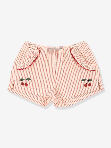 Short volanté Ellie rose 1 - vertbaudet enfant 