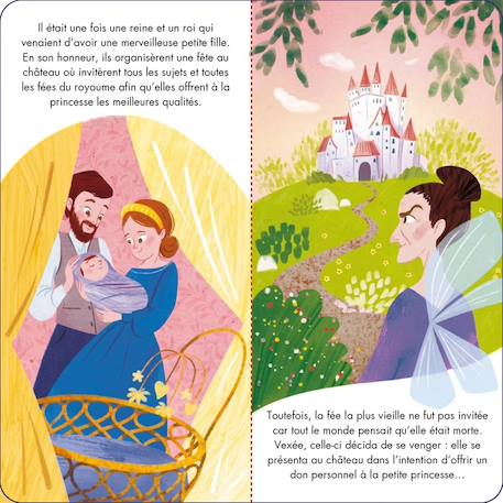 Puzzle et livre disney la belle au bois dormant Rose 5 - vertbaudet enfant 