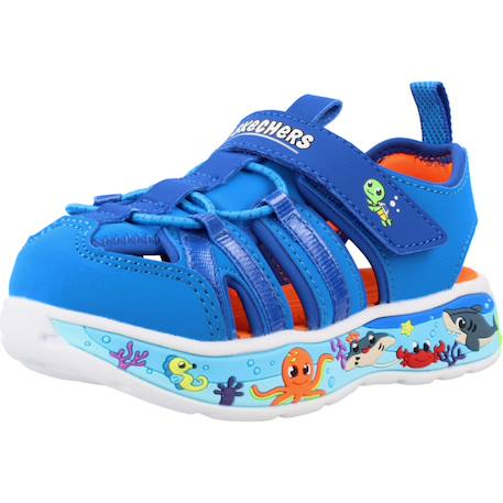 Sandales bébé garçon Bleu ltbl 4 - vertbaudet enfant 