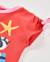 T-shirt en maille pour fille avec grand imprimé sur le devant Rouge 3 - vertbaudet enfant 