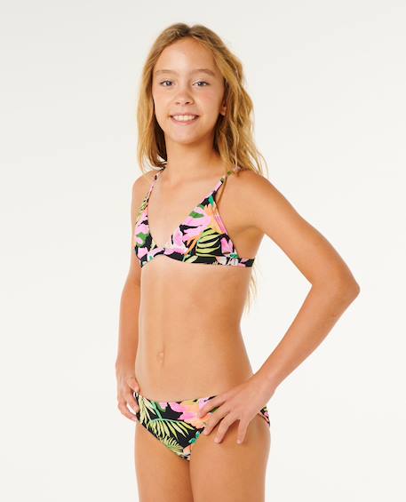 Ensemble maillot de bain molokai fille Black+Off white 3 - vertbaudet enfant 