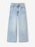 Pantalon large fille denim bleu clair+bleu moyen+denim gris 1 - vertbaudet enfant 