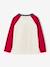T-shirt manches longues garçon bordeaux+ocre+vert sauge 4 - vertbaudet enfant 