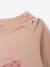 Lot de 3 T-shirts Basics bébé manches longues rose poudré+vieux rose 6 - vertbaudet enfant 